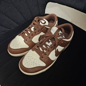 Nike Brown and White Sneakers